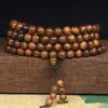 Kino Palosanto Sándalo Verde Ébano Pulsera Pulsera de Cuentas de Oración Fábrica Venta al por Mayor Artesanías de Madera Adornos Wenwan Cuentas de Madera Hombres