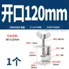 Abrazadera de Hierro Galvanizado Acero al Carbono Clip para Tubería Cuadrada en Forma de U en Forma de C Abrazadera de Fijación Apretable a Mano Clip de Sujeción con Anillo de Elevación