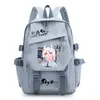 Mochila de anime Sky Light Year, adecuada para estudiantes de primaria y secundaria de 3º a 6º grado, con diseño de pájaro blanco, gran capacidad y estilo ligero y unisex