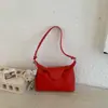 Bolsa casual de nicho estilo coreano transfronteiriça para mulheres, novo modelo 2026, bolsa de ombro sob o braço de grande capacidade, bolsa de mão tipo bolinho