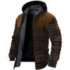 Abrigo de Algodón Grueso de Terciopelo Transfronterizo para Invierno Abrigo de Algodón Cálido para Invierno para Hombre con Forro de Doble Capa y Algodón de Terciopelo Grueso