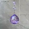Acessórios para lustres de cristal bolas de cristal coloridas bolas de diamante bolas de milho 30# 40mm de diâmetro pingente de decoração de casamento nenhum