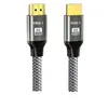Atacado de fábrica HDMI macho para macho alta versão 2.1 8K carcaça de alumínio trançado cabo de dados HDMI de alta definição para monitor