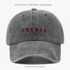 Gorra de Béisbol Transfronteriza Nueva 2026 para Mujer, Efecto Adelgazante del Rostro, Gorra Casual Versátil para Hombre con Bordado de Letras para Exteriores