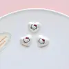 Accesorios de lámina acrílica con dibujos de gatos, dijes para zapatos de zuecos, accesorios para manualidades, pinzas para el pelo, llaveros, colgantes para bolsas