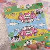 10cm Fofo Desenho Animado Comida Brinquedo Xiaoxin Aperto Cartão Cabeça Joia Cartão Cartão Dobrado Papel Cartão Pequeno Cartão Material de Embalagem para Cartão Lote