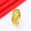 Anéis de Casal Dragão e Fênix Ouro e Prata para Meninos e Meninas, Anéis da Moda Solteiros e Duplos Banhados a Ouro Melhor Amigo Presente para Mulheres