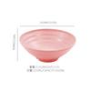Palha de trigo estilo japonês Bucket Bowl picante restaurante quente ramen bowl criativo estilo japonês simples