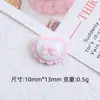Mini Bolsa Doce Fria de Amor Desenho Animado Acessórios de Joia DIY Resina Cola Cremosa Pequenos Acessórios Material para Presilha de Cabelo