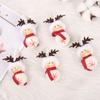 Flor Compañera Sombra Decoraciones Navideñas de Fieltro Árbol de Navidad Alce Muñeco de Nieve Estéreo Hecho a Mano Decoraciones DIY Decoraciones de Regalo