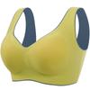 Ropa Interior de Látex para Novia Nueva para Mujer de Espalda Abierta Sin Aros Transpirable Reafirmante Recogedor Paramilia Deportiva para Dormir Sujetador sin Costuras