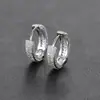 Pendientes de Aro Completos de Diamantes Estilo Europeo y Americano para Hombre, Pendientes de Aro Sencillos, Diseño Nicho Coreano, Pendientes de Aro Modernos, Artículos de Venta Caliente Transfronterizos