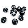 Contas de Madeira de Halloween de 20mm Contas de Madeira Impressas Ghostface Contas de Madeira Teia de Aranha Contas Redondas Decorativas Acessórios para Joias Artesanais DIY