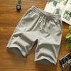 Pantalones de cinco puntos para hombre, pantalones de playa de verano para exportación transfronteriza, pantalones cortos deportivos casuales para correr, pantalones rectos de cinco puntos para hombre.