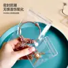 Bolsa Sellada Transparente para Joyería Aretes Pulsera Joyería Bolsa de Almacenamiento Anti-oxidación para Pulsera de Jugar Bolsa Portátil Auto-sellante a Prueba de Polvo