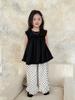 Ropa para Niños Weimu Conjunto de Verano Delgado para Niñas 2026 Nuevo Estilo Coreano Chaleco de Moda y Pantalones de Pierna Ancha Ropa para Bebés