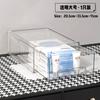Caja de Almacenamiento de Mascarillas Faciales Tipo Cajón, Estante de Acrílico para Almacenamiento de Productos para el Cuidado de la Piel de Escritorio, Cesta de Almacenamiento de Cosméticos Transparente de Gran Capacidad