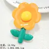 Acessórios Grandes de Resina Girassol Acessórios Artesanais DIY Grampo de Cabelo Caixa de Armazenamento para Copo d'Água Sapatos com Furos Capa de Celular