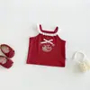 Vestido Suspensório de Renda Bordada Desenho Animado Fofo para Bebês Meninas, Novo Verão Doce Respirável Saia Patchwork