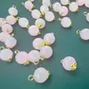Joias DIY joias artesanais grampo de cabelo 10mm cristal redondo flor única anel duplo curvo