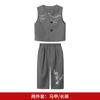 Terno Tang Chinês Novo para Meninos Primavera e Verão Novo Estilo Nacional Bordado de Nuvem Colete Terno Roupas de Apresentação de Daminha de Honra de Um Ano de Idade para Crianças