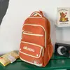 Mochila Nueva Ligera y Sencilla de Moda para Estudiantes Universitarios para Exteriores con Letras en Contraste y Mochila de Aspecto Elegante Bolsa de Viaje para Parejas