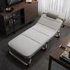 Cama Plegable Verano Individual Oficina Descanso para el Almuerzo Cama Portátil Silla Reclinable Hospital Acompañante Cama para Siesta Cama Militar