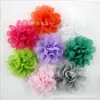 Flor de Zapatos Simulada Accesorios para Ropa Flor de Cabeza de Gasa de 7 cm Flor de Cabeza para Niños DIY Accesorios de Flor para Ropa Multicolor en Stock Venta al por Mayor