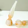 Palo de masaje facial imitando semilla de loto de jade, lifting de puntos de acupuntura facial de belleza, cepillo de meridianos gua sha, herramienta para aliviar músculos del cuerpo