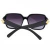 Gafas de Sol Retro de Lujo Accesible Coreanas de Gama Alta para Protección Solar al Aire Libre y Anti-UV para Hombres y Mujeres 206 Tb119