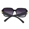 Gafas de Moda Europeas y Americanas Nuevas con Montura Grande Estilo Trendy de Estrella Femenino Mismo Estilo Masculino Calle Personalizadas de Sol 206 Tb119