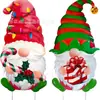 Decoração de Placa de Pátio de Natal Anão Impermeável Decoração Externa Símbolo de Jardim Externo para Festas de Natal Placa