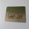 Gancho de hebilla de pegatina de pared sin costuras, accesorios de hebilla de garra, estante de acero inoxidable, pegatina, hebilla transparente cepillada, pegamento