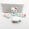 Accesorios de resina serie de luna de dibujos animados lazo Gato KT material para funda de teléfono diy pasador de taza tocado