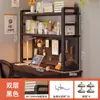 Prateleira de armazenamento para mesa, estante com painel perfurado, escrivaninha para estudante, organizador de mesa multicamadas para uso doméstico