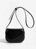 Otoño Nuevo 2024 Bolso de Mujer Bolso de Silla de Montar de Alta Gama Solapa Asimétrica Simple Caja Bandolera