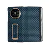 Adequado para Capa de Celular Flip Business Huawei Matex7 com Suporte de Pulso Giratório, Capa Protetora Matex6 Kevlar X5