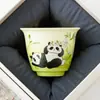 Taza de té personal de cerámica de fábrica Zhi Xiong Xi Hui, juego de té Kung Fu, taza de té para el hogar para beber té