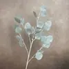 Folhas de Maçã Simuladas e Plantas Verdes Fabricantes Atacado Base para Arranjos Florais de Casamento Mar de Flores ao Ar Livre Jardinagem Decoração de Casa Flores Artificiais