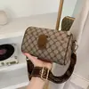 Moda Casual de Gama Alta Cilíndrica para Mujer 2025 Nueva Bolso Cruzado Bolso de Hombro Moda Simple Bolso Boston tipo Almohada