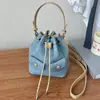 Bolsa Pequena de Alto Padrão da Moda Estilo Novo 2026 para Mulheres, Bolsa de Mão com Cordão, Bolsa Saco, Bolsa de Ombro Transversal de Nicho para Mulheres