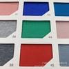 Suéter de sarga de seda 250g algodón sanitario de punto de canalé cubierta de algodón suéter de seda abrigo de uniforme escolar camiseta base camiseta tejido