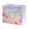 Bolsa de regalo de tienda de ropa empresarial, bolsa de papel, impresión personalizada de tarjeta blanca a muestra, impresión de lotes pequeños, LOGO