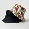 Sombrero de Pescador Creativo con Estampado de Frutas Transfronterizo 2025 Europeo y Americano para Hombres y Mujeres Casual para Exterior Sombrero para el Sol Sombrero de Doble Ala