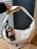 Bolso bandolera de un solo hombro informal elegante transfronterizo, nuevo para otoño de 2026, de gran capacidad, estilo retro coreano, estilo perezoso, tipo bolsa de albóndiga