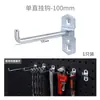 Suporte de Painel de Pendurar com Furo Quadrado Enganchado, Painel de Ganchos, Armazenamento Pegboard, Suporte de Armário de Parede, Acessórios para Suporte de Armazenamento de Bancada