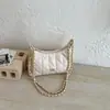 Bolsa de corrente popular estilo coreano com padrão de losangos para mulheres, bolsa de ombro/transversal versátil e fashion, bolsa de alta qualidade estilo bolinho, novo modelo verão 2026