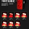 Luces para Bicicleta, Luces Delanteras, Luz Fuerte, Luces Traseras para Rodar de Noche, Juego de Luces Delanteras y Traseras para Carretera de Montaña, Equipo de Ciclismo, Luces