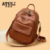 Mochila para Mujer Estilo Coreano Nuevo Moda Gran Capacidad Mochila para Mujer Cuero Suave Casual Alta Gama para Viaje y Uso Diario