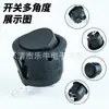 Interruptor de Pedal Curvo Negro de Círculo Completo Kcd1 Sin Impresión de Tinta, Certificado por Cb Ce Cqc Tuv Etl Kc